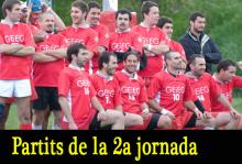 Partits de la 2a jornada